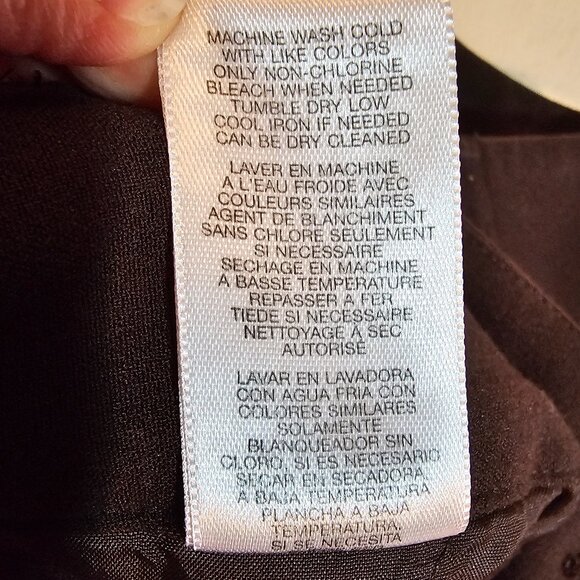 Michael Kors Dark Brown Size 4 Pants/Trousers - Picture 9 of 10